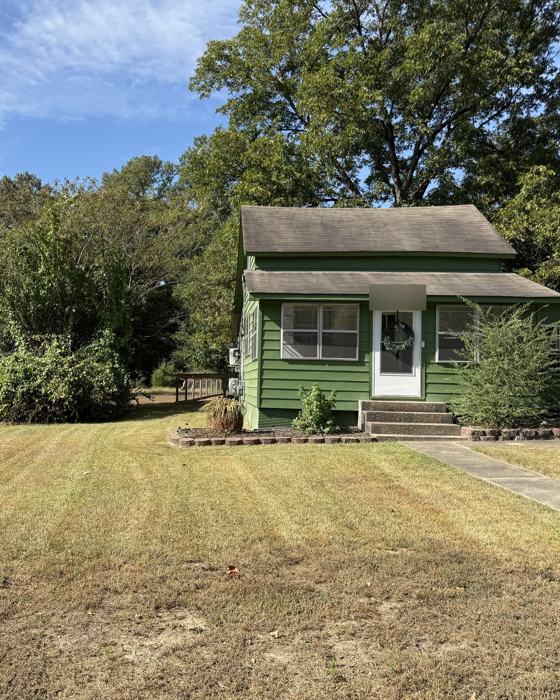 After: Front yard fresh cut
